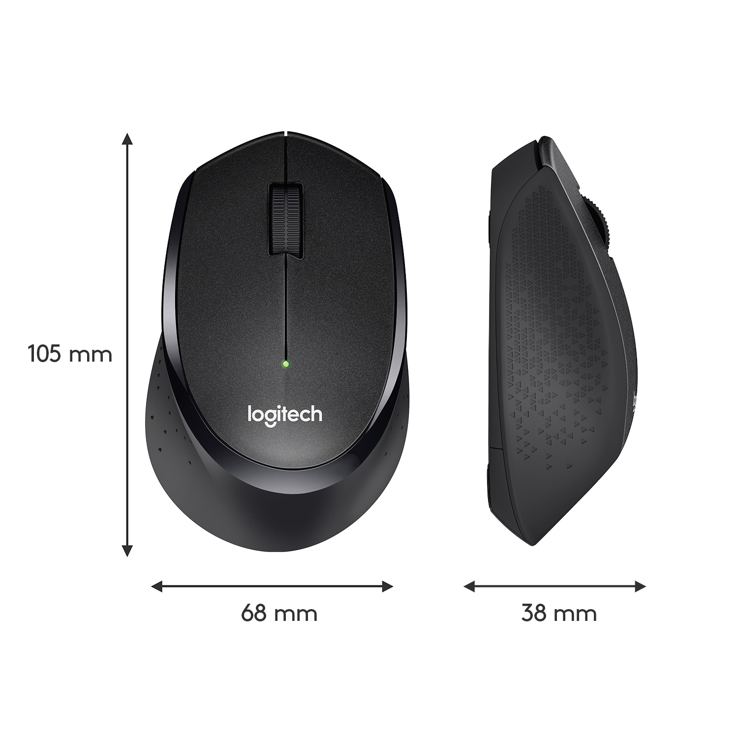Draadloze Muis Logitech M330 Black