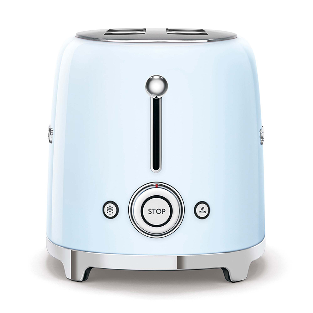 Smeg grille-pain bleu pastel TSF02PBEU