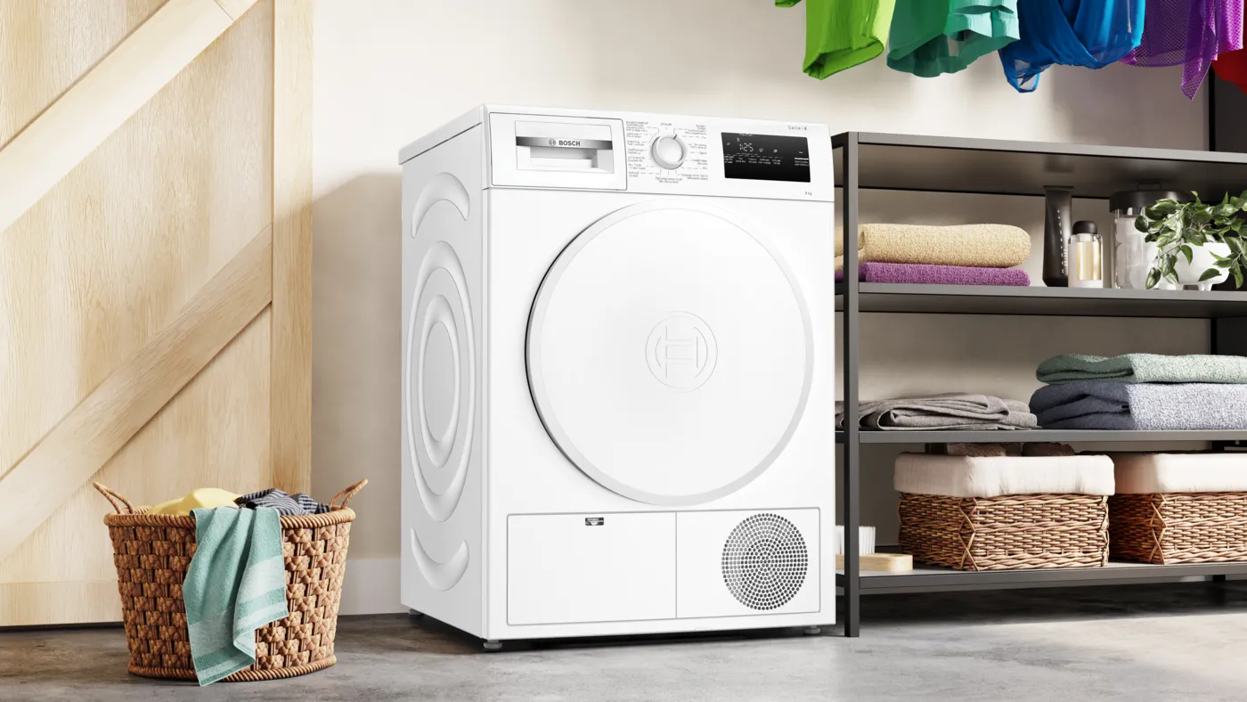 Warmtepompdroogkast BOSCH WTH8300WFG Serie 4 / E / 8kg