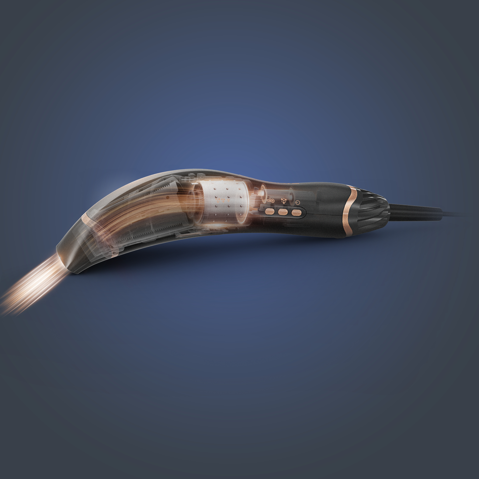 Haardroger ROWENTA CF8C20E0 Air Motion 