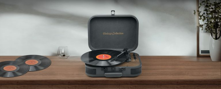 Platenspeler MUSE MT-207 DGB zwart | Bluetooth out