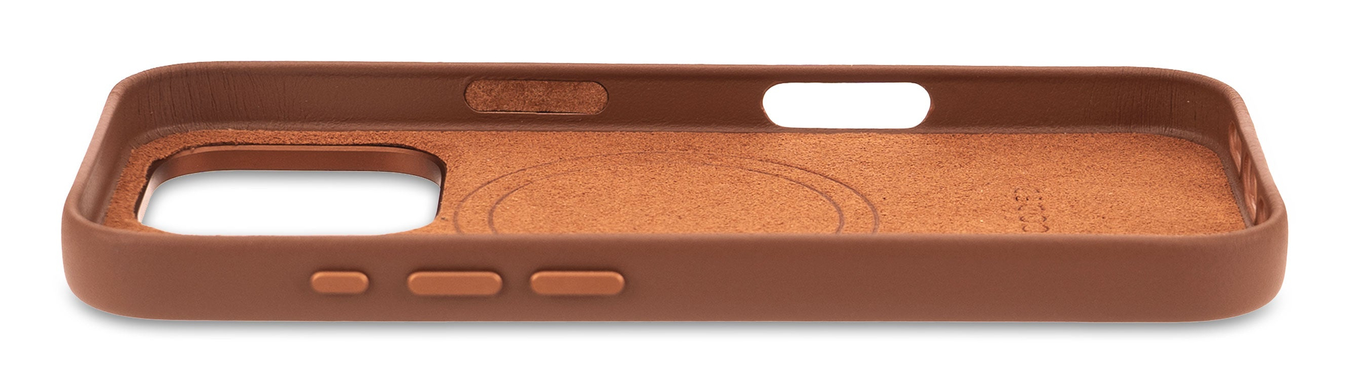 Decoded Leather Backcover Apple iPhone 16 Pro Tan