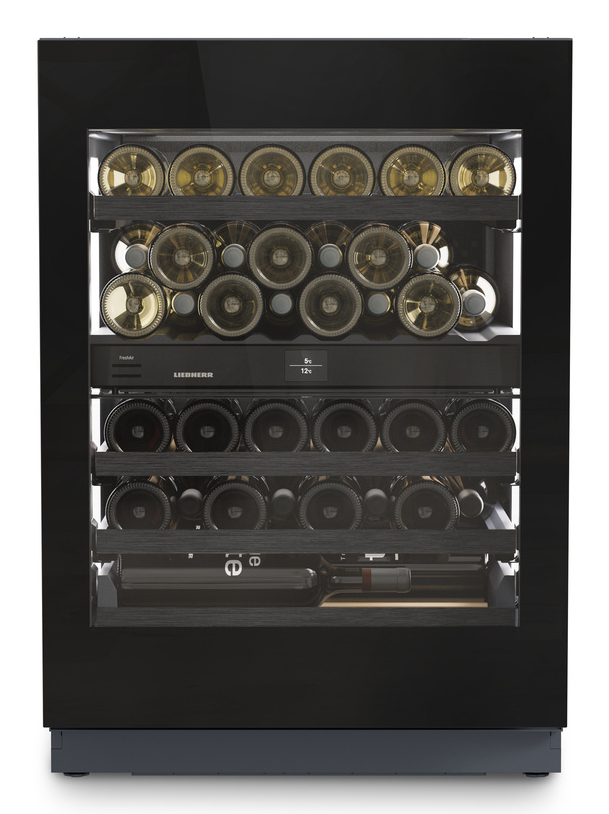 Liebherr UWgbi 3782 Vinidor Selection Thermo-elektrische wijnkoeler Onderbouw Zwart 32 fles(sen)