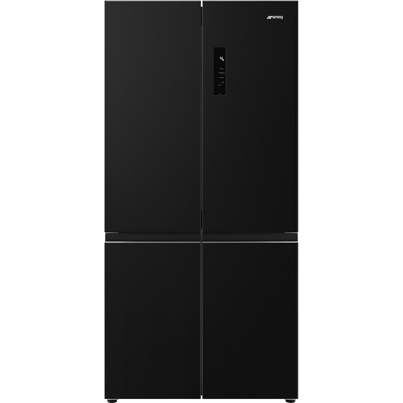 Smeg FQI60KD amerikaanse koelkast Vrijstaand 522 l D Zwart