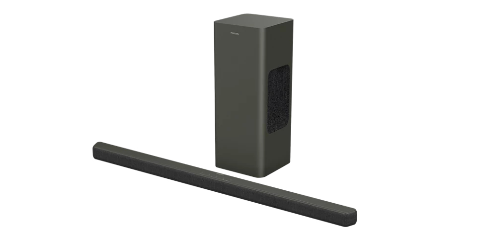 Philips TAB8200/10 haut-parleur soundbar Noir 2.1 canaux