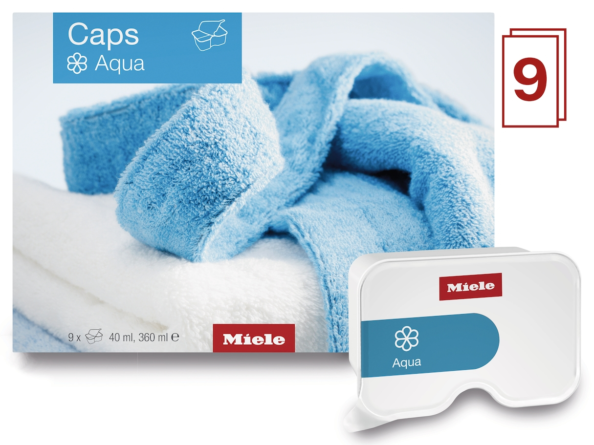 Miele caps adoucissant aqua
