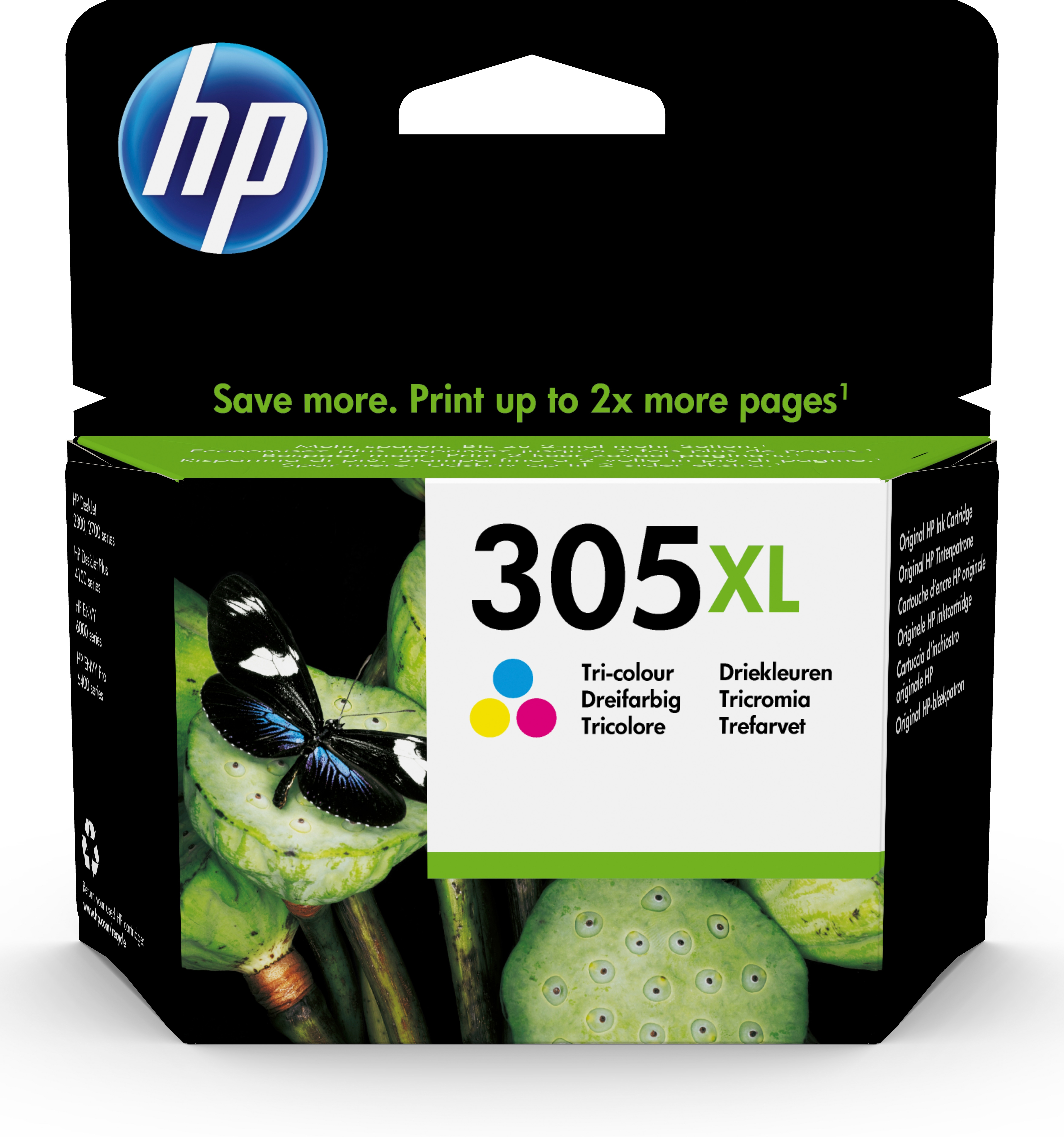 HP 305xl cartouche d'encre 3 couleurs