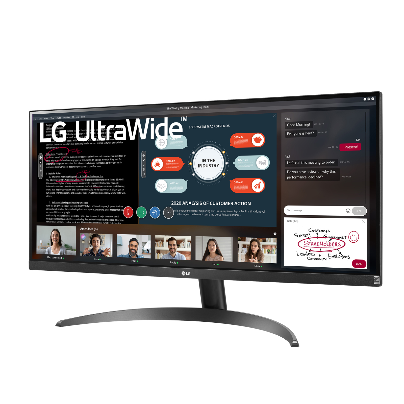 LG ultrawide moniteur 29WP500-B.AEU