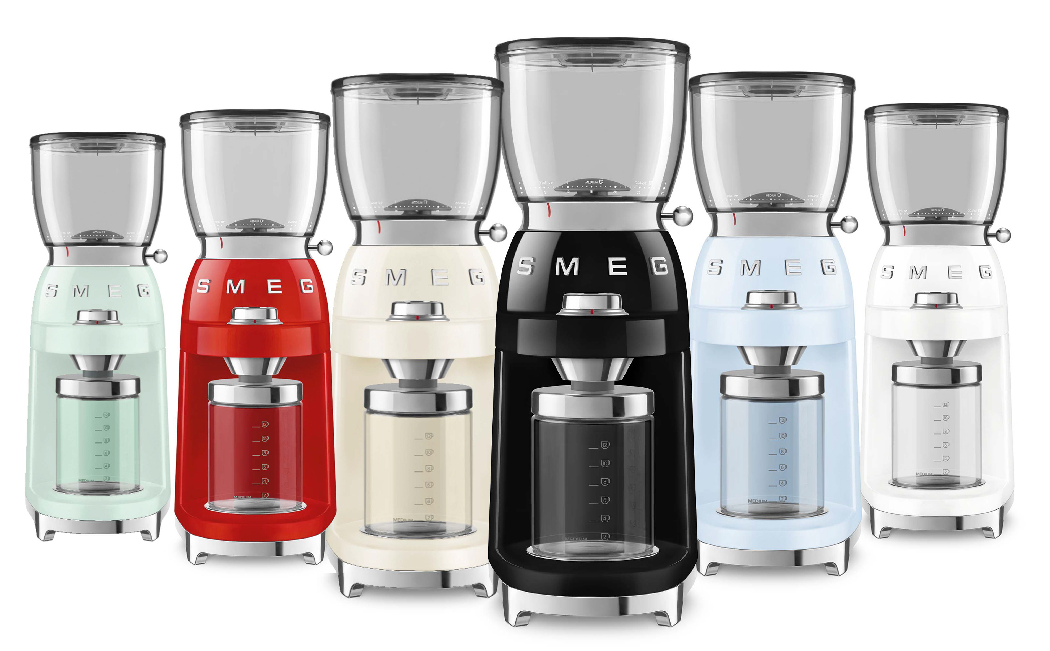 Smeg moulin à café CRÈMECGF01CREU