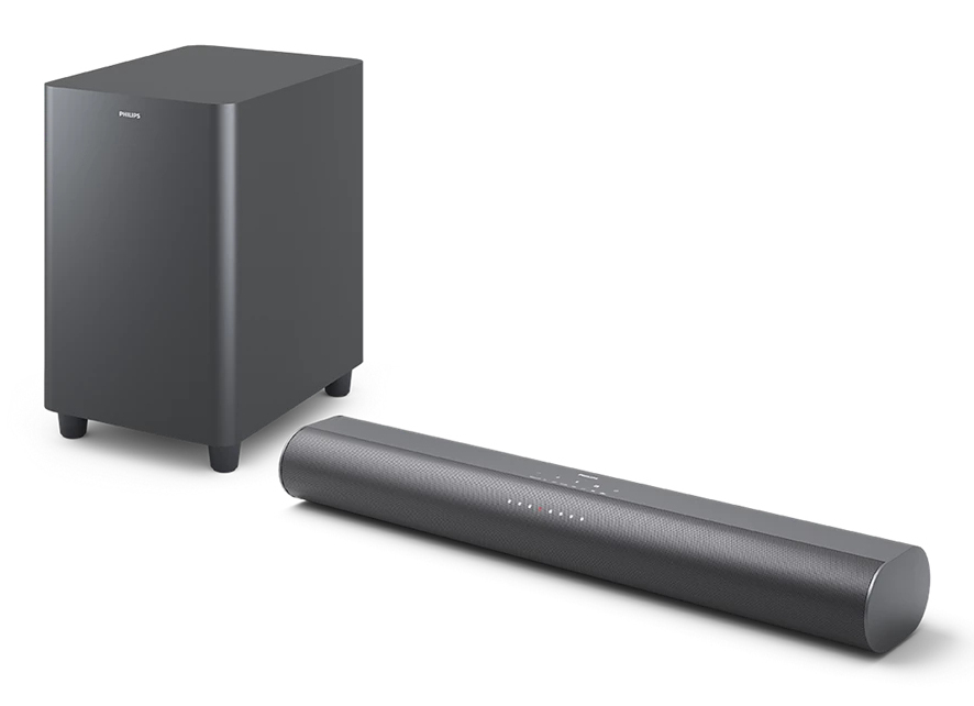 Philips TAB6100/10 haut-parleur soundbar Gris 2.1 canaux 80 W