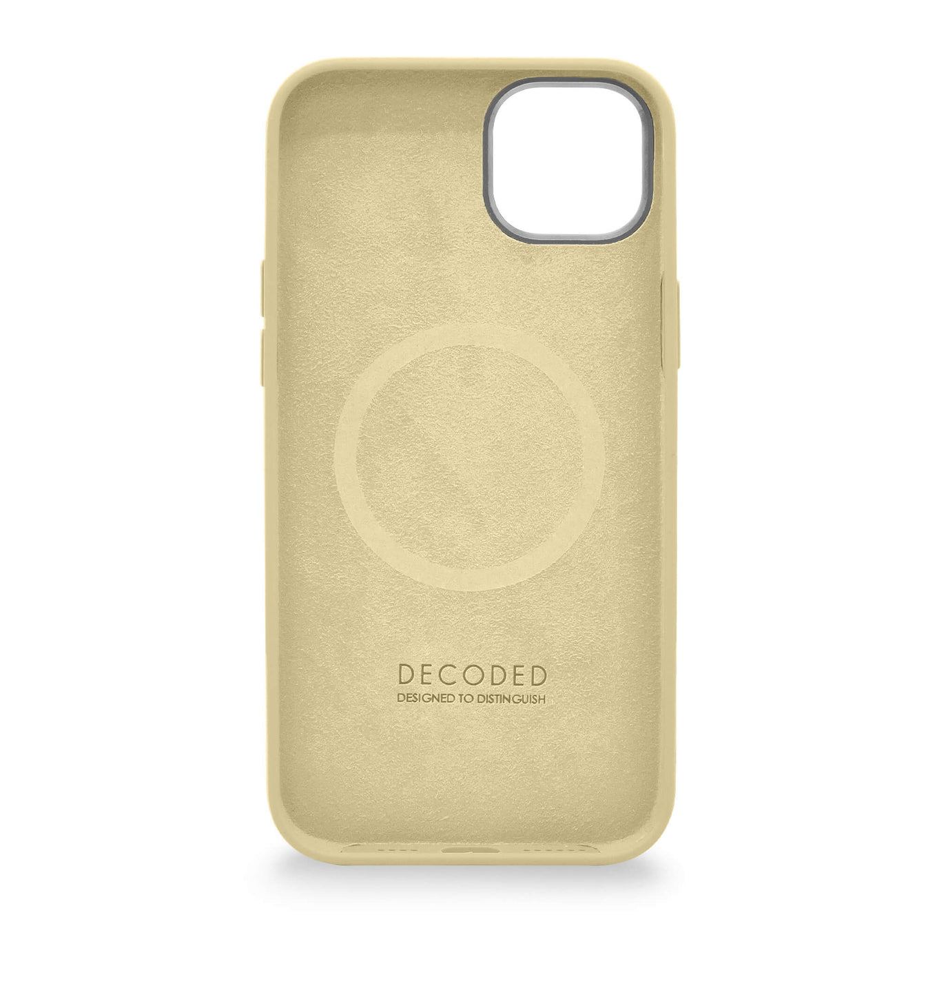 Tas DECODED Silicone Backcover iPhone 14 Max Sweet Corn