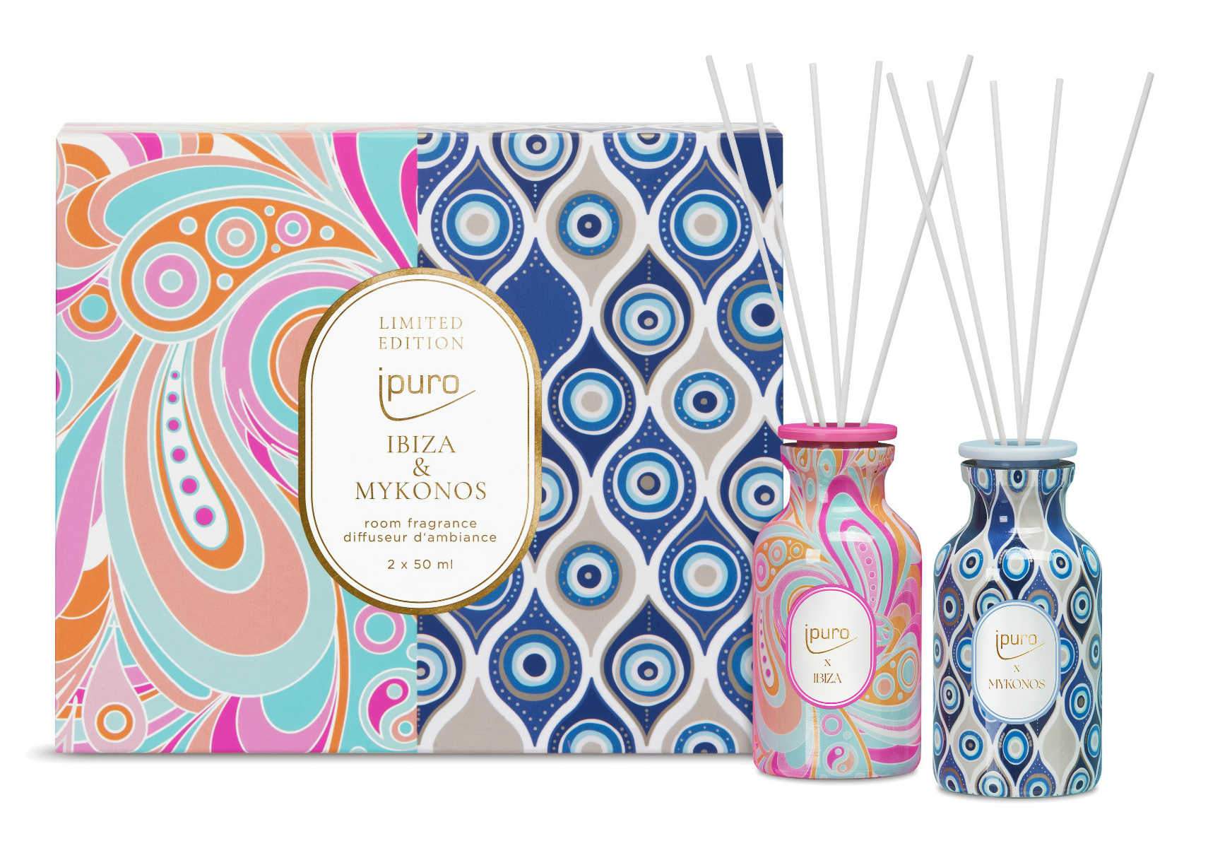 Diffuser IPURO 26IPU2155 LimitedEdition Ibiza & Mykonos 2x50