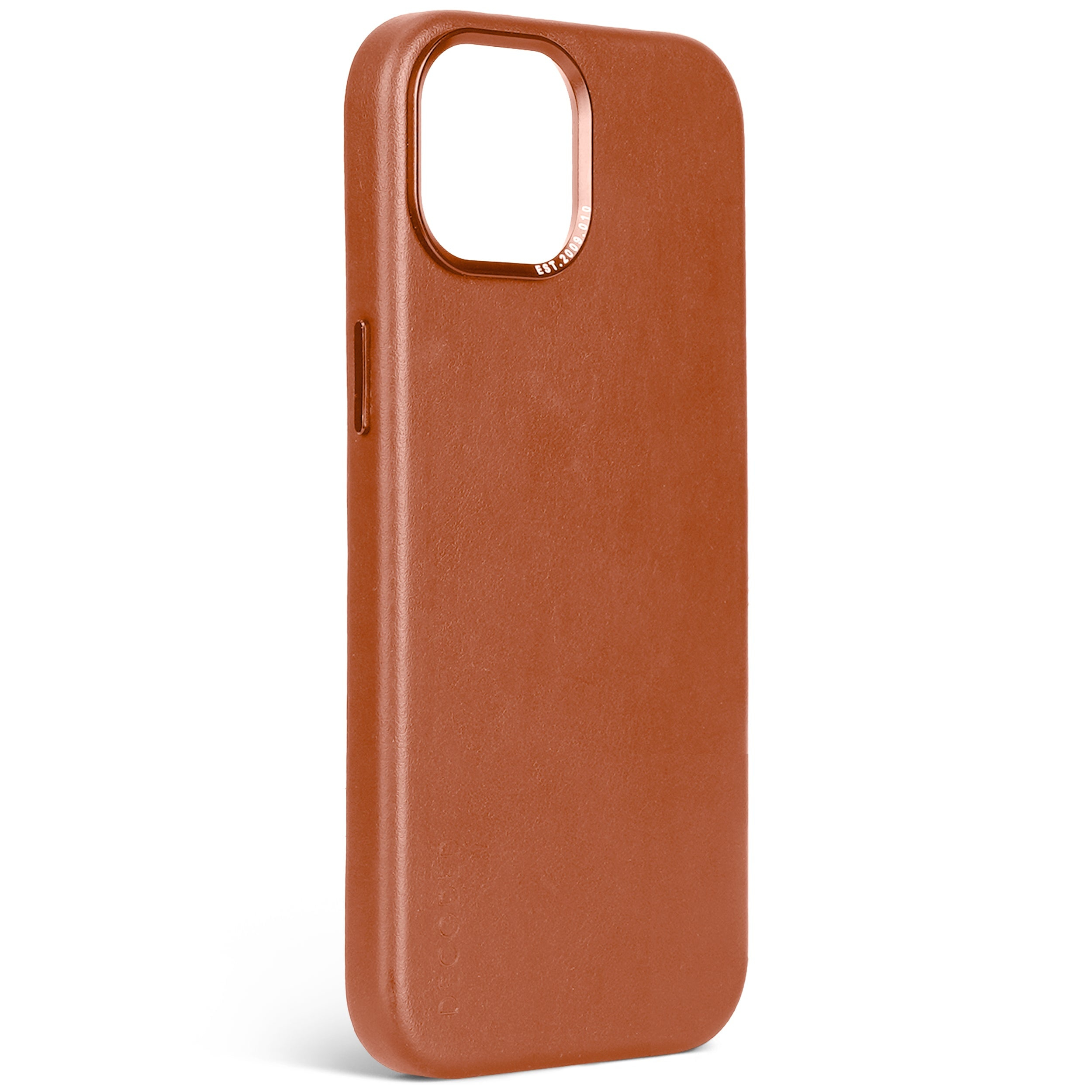 Tas DECODED Leather Backcover iPhone 16e/15/14/13 Tan
