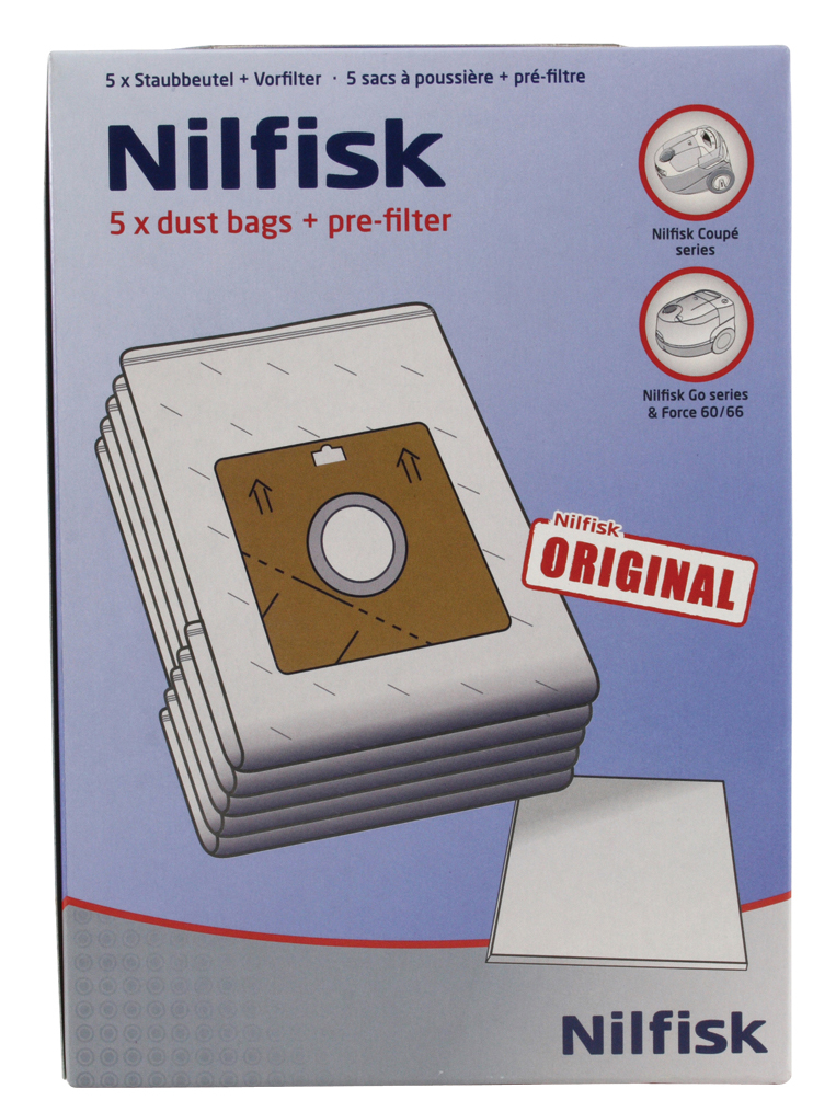 Nilfisk synthetische stofzak/ pre filer