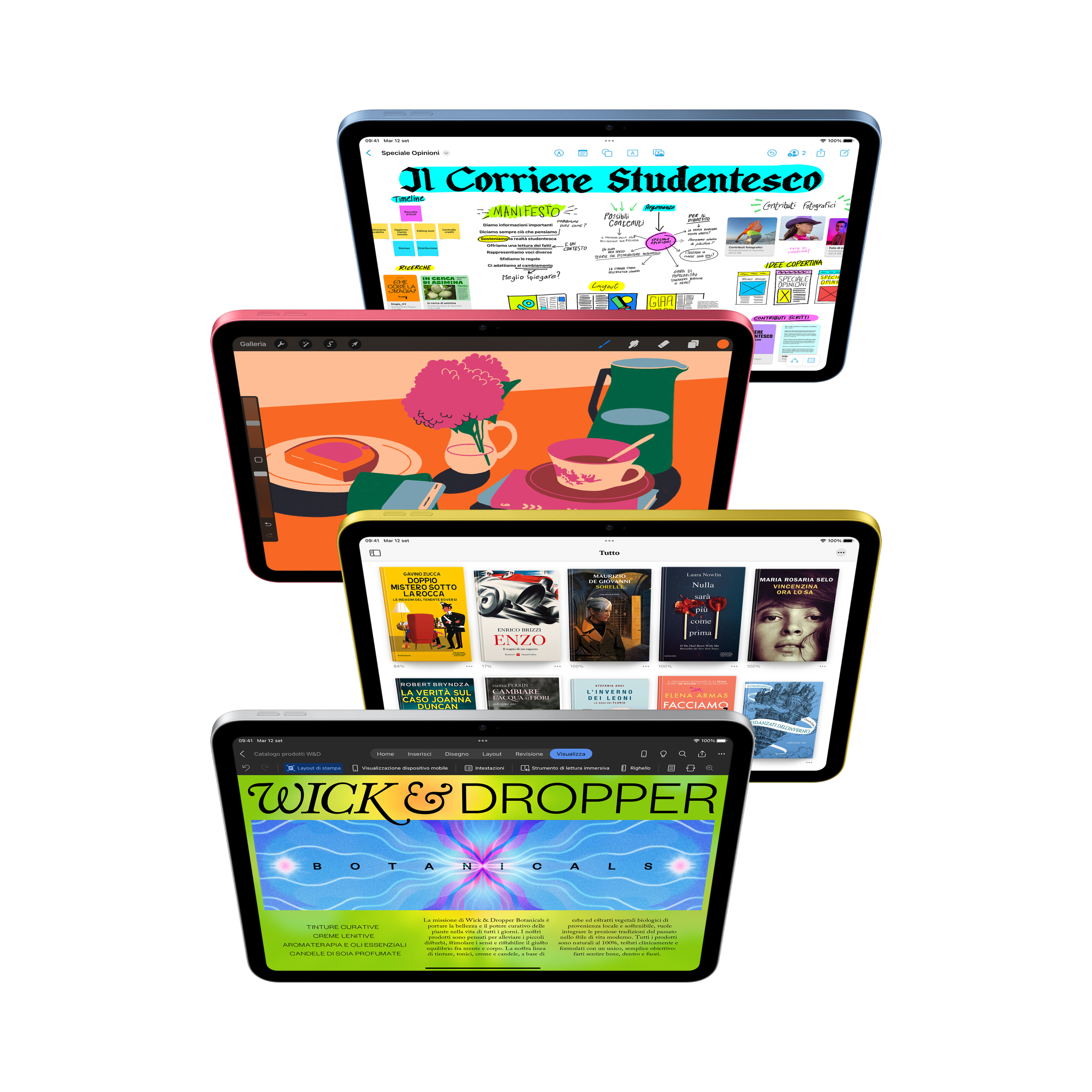 Tablet Apple iPad 10,9" 2024 Wi-Fi + 5G 256GB PINK