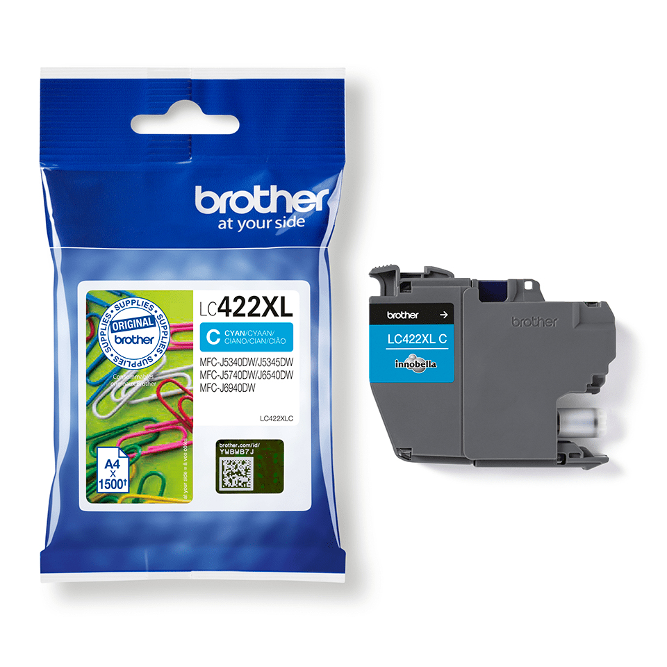 Brother cartouche d'encre LC422XLC