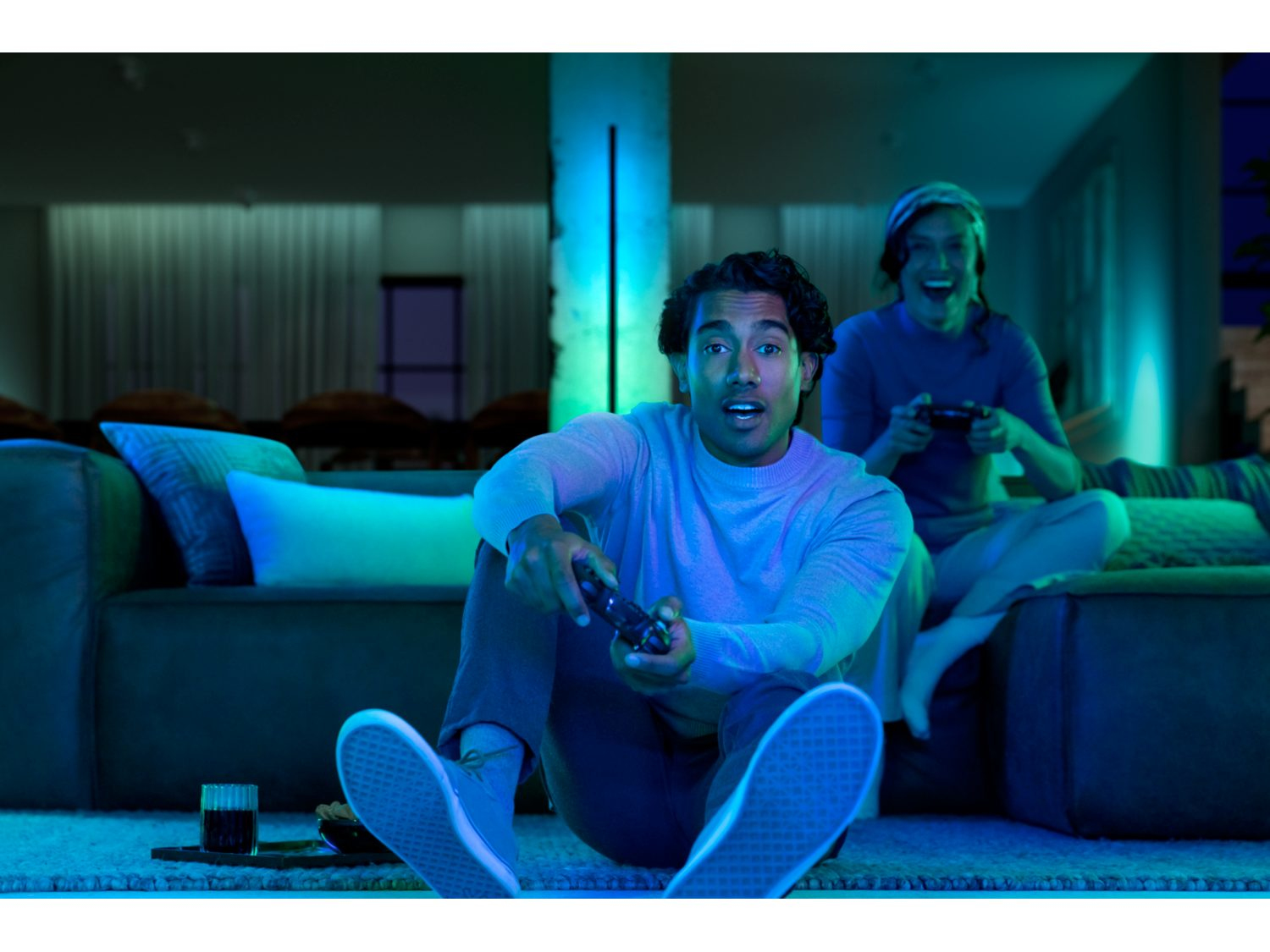 Vloerlamp PHILIPS HUE Gradient Signe Zwart