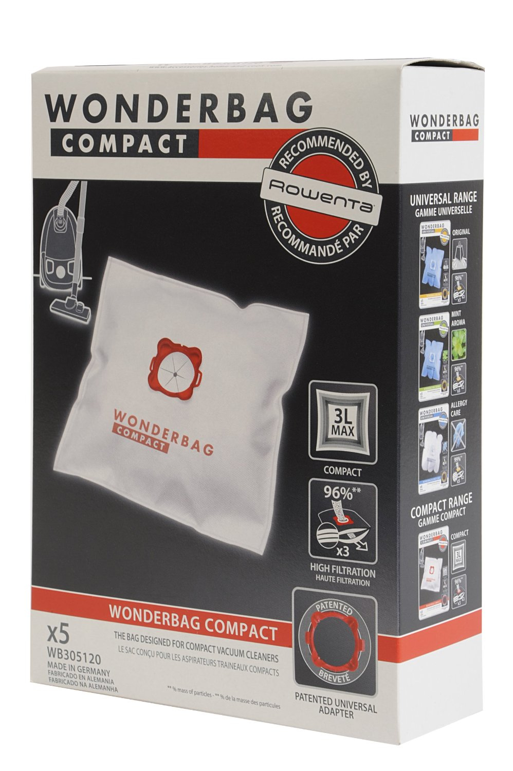 Rowenta WB305120 Accessoire et fourniture pour aspirateur