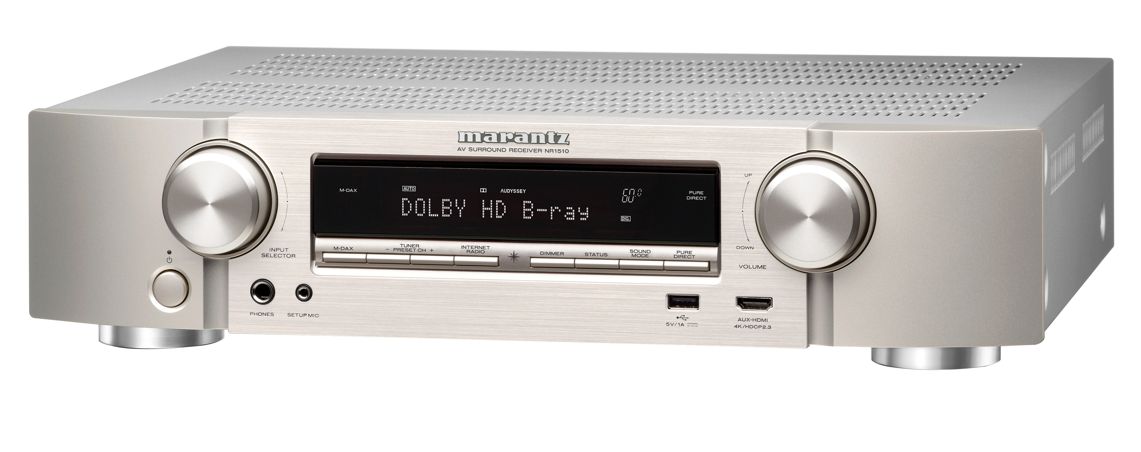 AV Receiver MARANTZ NR1510 zilver