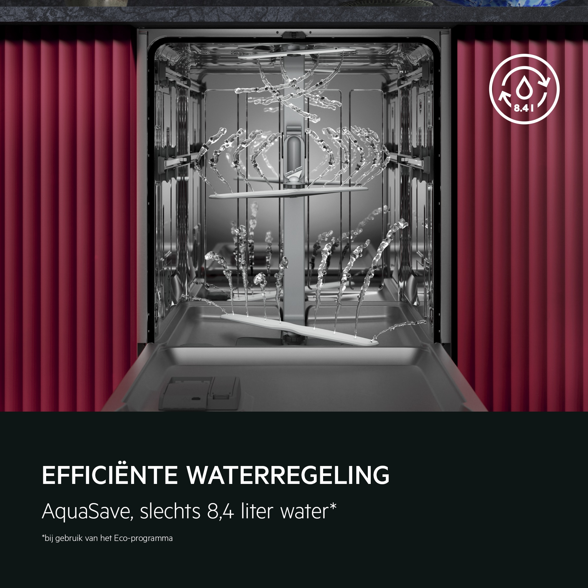 Vaatwasser BI AEG GI72BREMEN Exclusiv / VI / C / 44dB / AutoDoor / bestekmand
