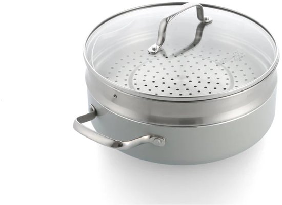 Stoofpan DAGELIJKSE KOST CC009410-001 Proline / 26cm / met stoominzet