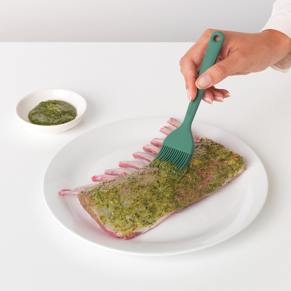 Bakborsteltje BRABANTIA 121906 Tasty+ Silicone / Fir Green