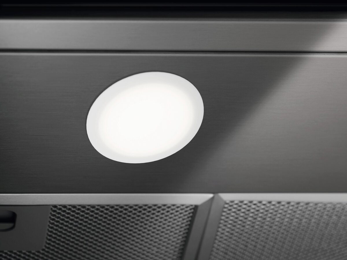 Electrolux LFT769X Muurmontage Zwart, Roestvrijstaal 615 m³/uur