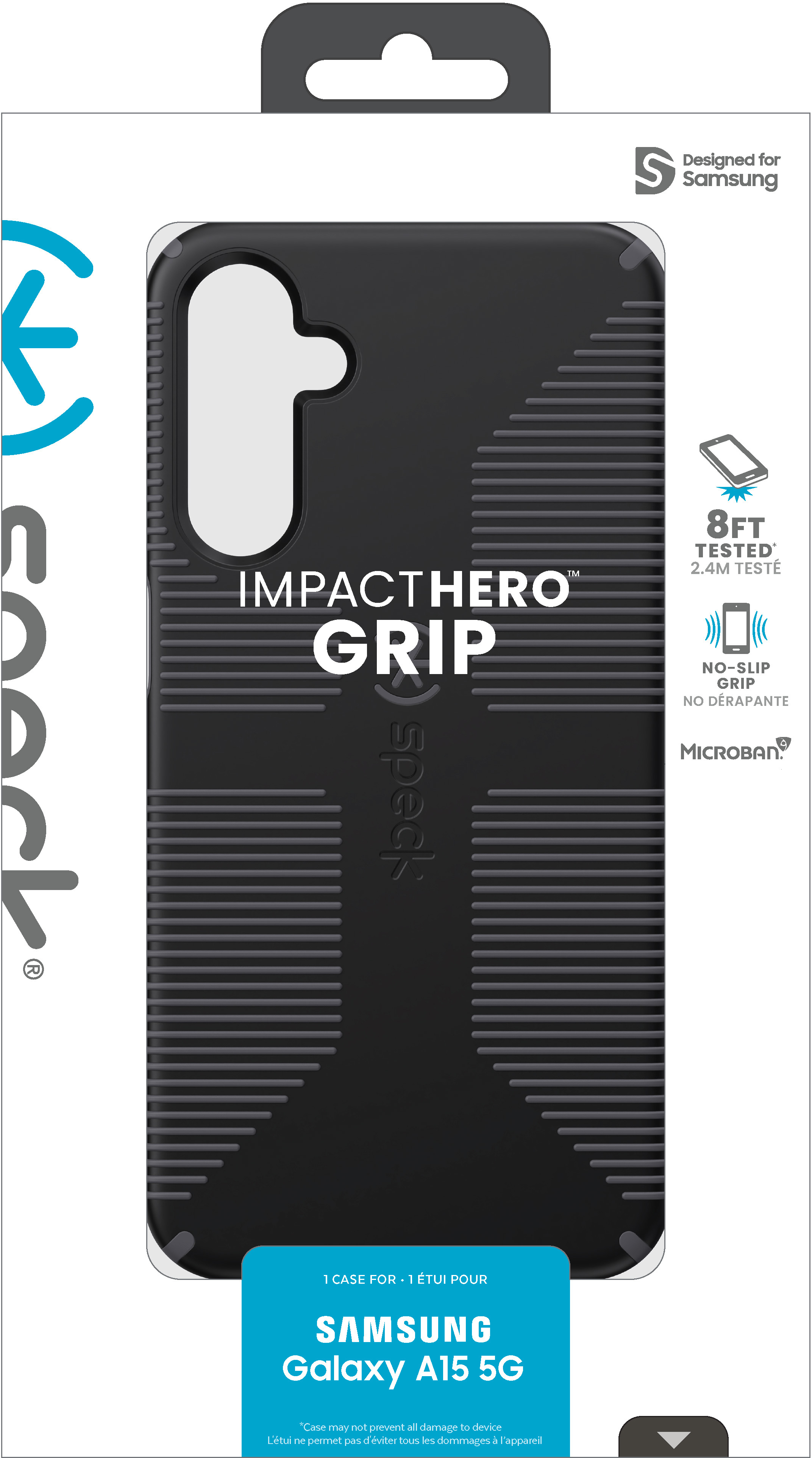 Tas SPECK Impact Hero Grip SamsungGalaxy A15 Black