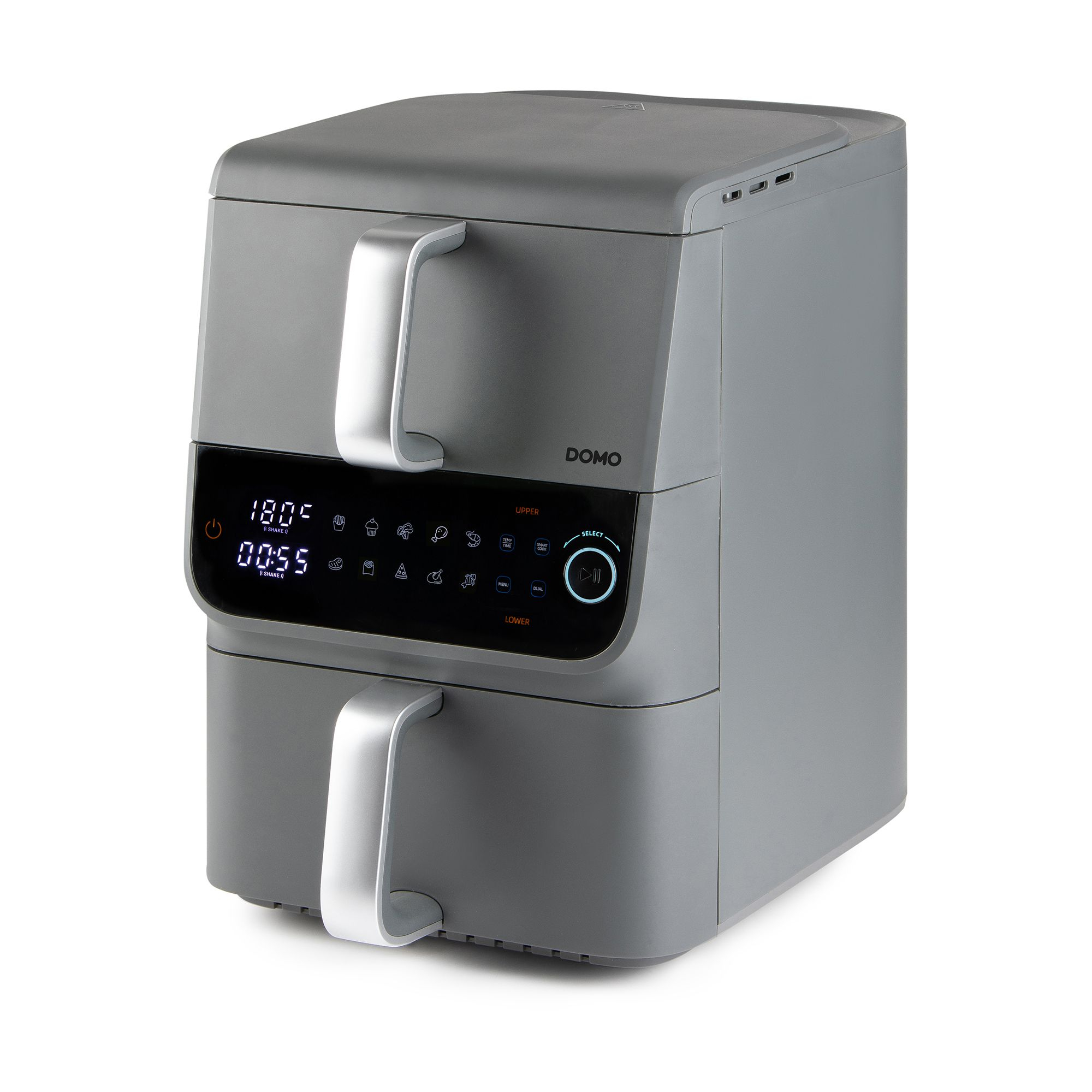 Heteluchtfriteuse Domo DO549FR dubbel verticaal