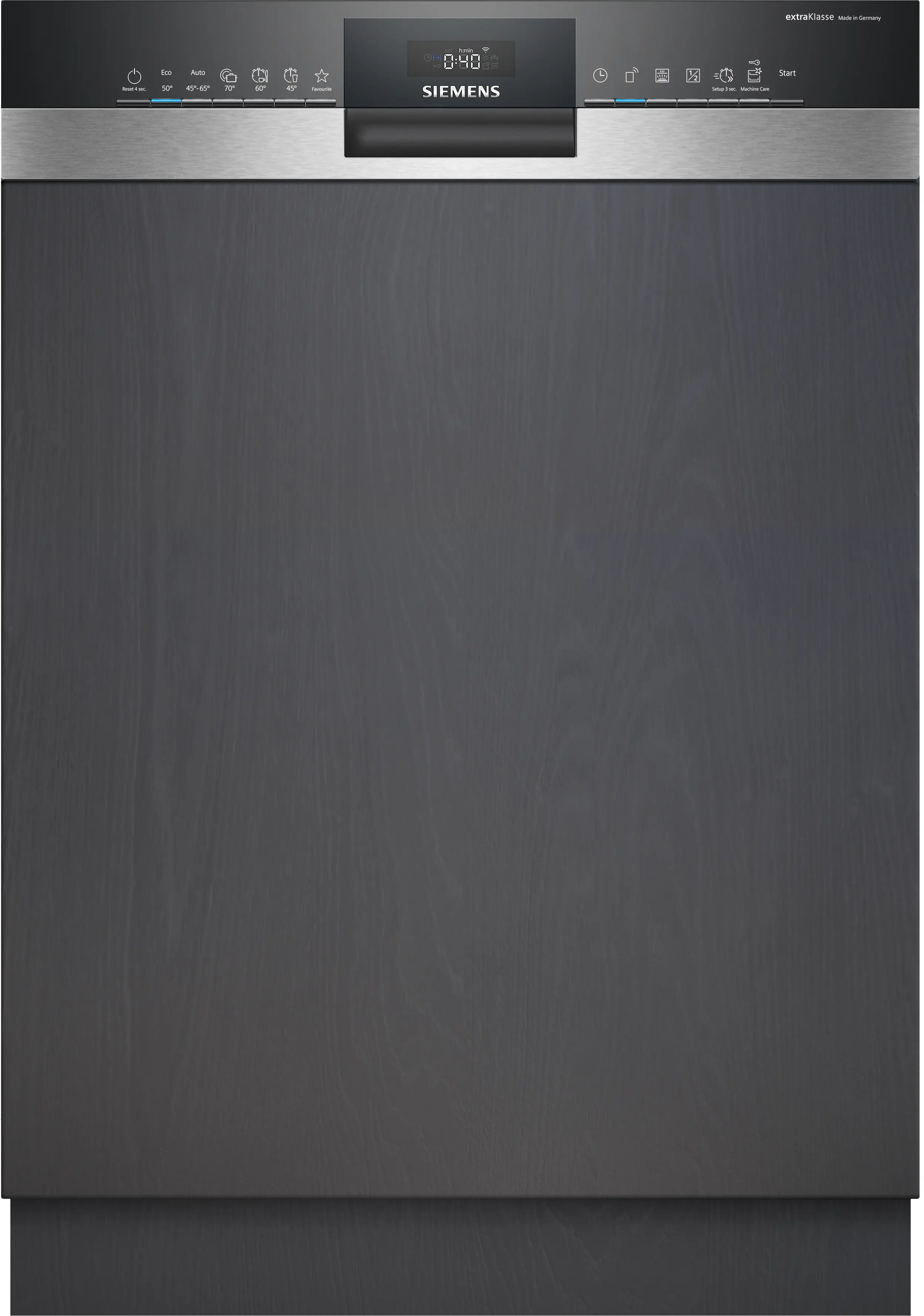 Vaatwasser BI SIEMENS SN53ES25CE iQ300 ExtraKlasse / A / HI /  42dB / besteklade / geborsteld staal