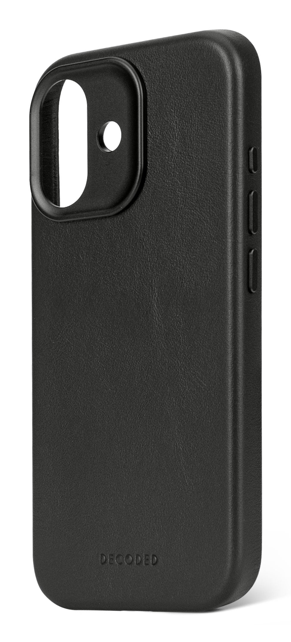 Decoded Leather Backcover Apple iPhone 17 Black