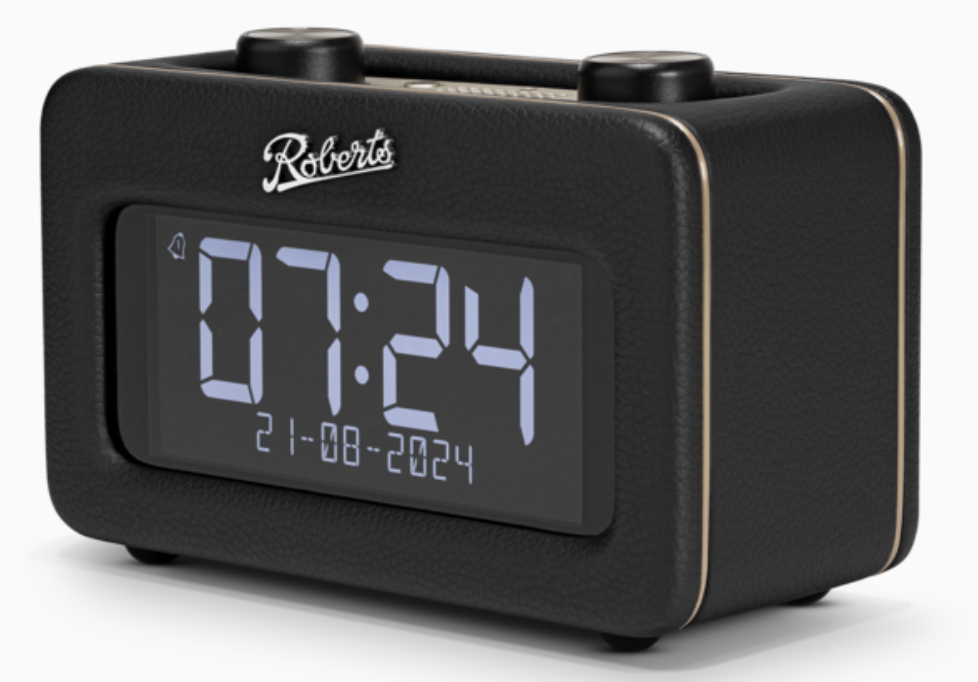 Wekkerradio ROBERTS Revival Rest zwart
