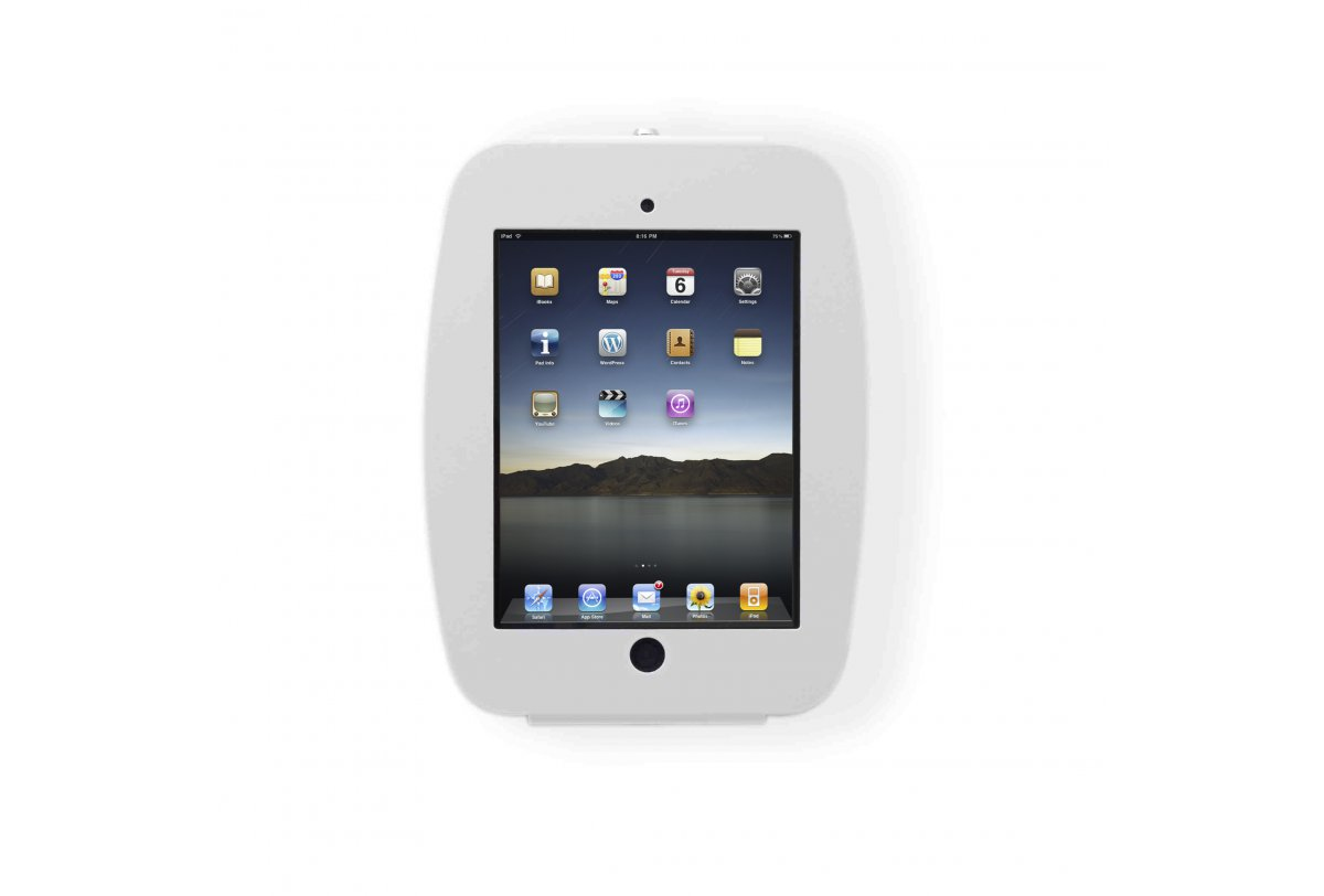 Muurbeugel COMPULOCKS voor iPad 10.2" wit