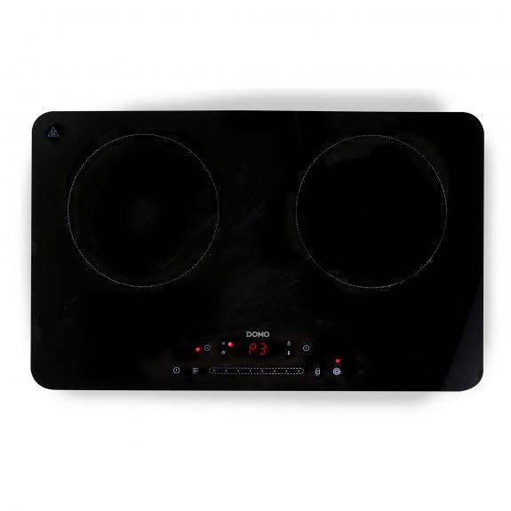 Inductiekookplaat Domo DO333IP - 2 pits - Ø 20 cm