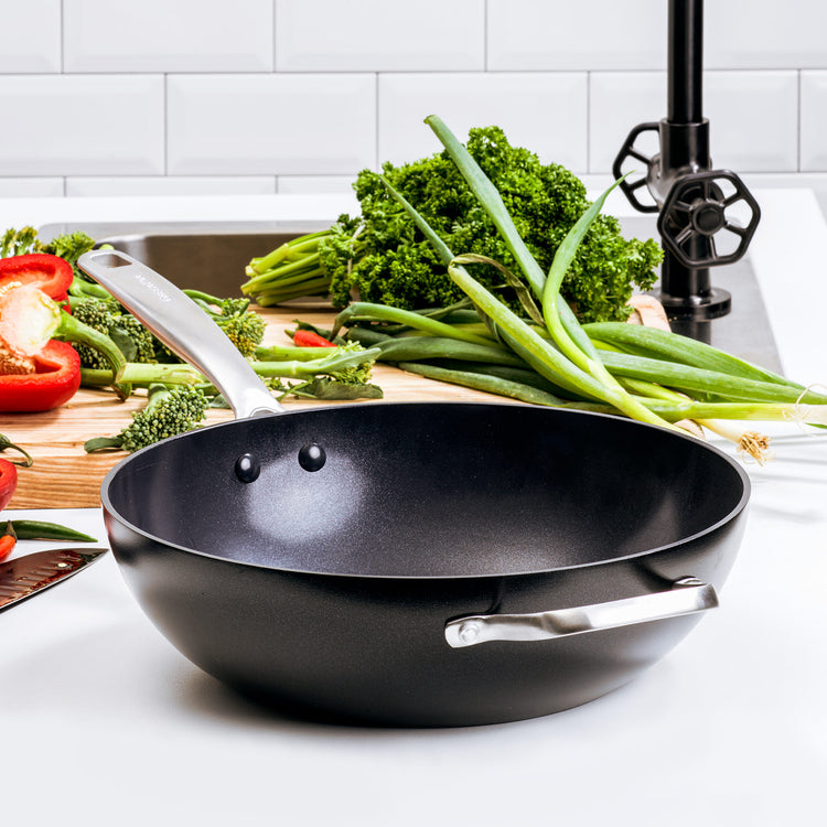 GreenPan Copenhagen Wok/Poêle à frire Rond