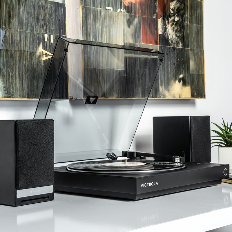 Platenspeler VICTROLA Automatic zwart