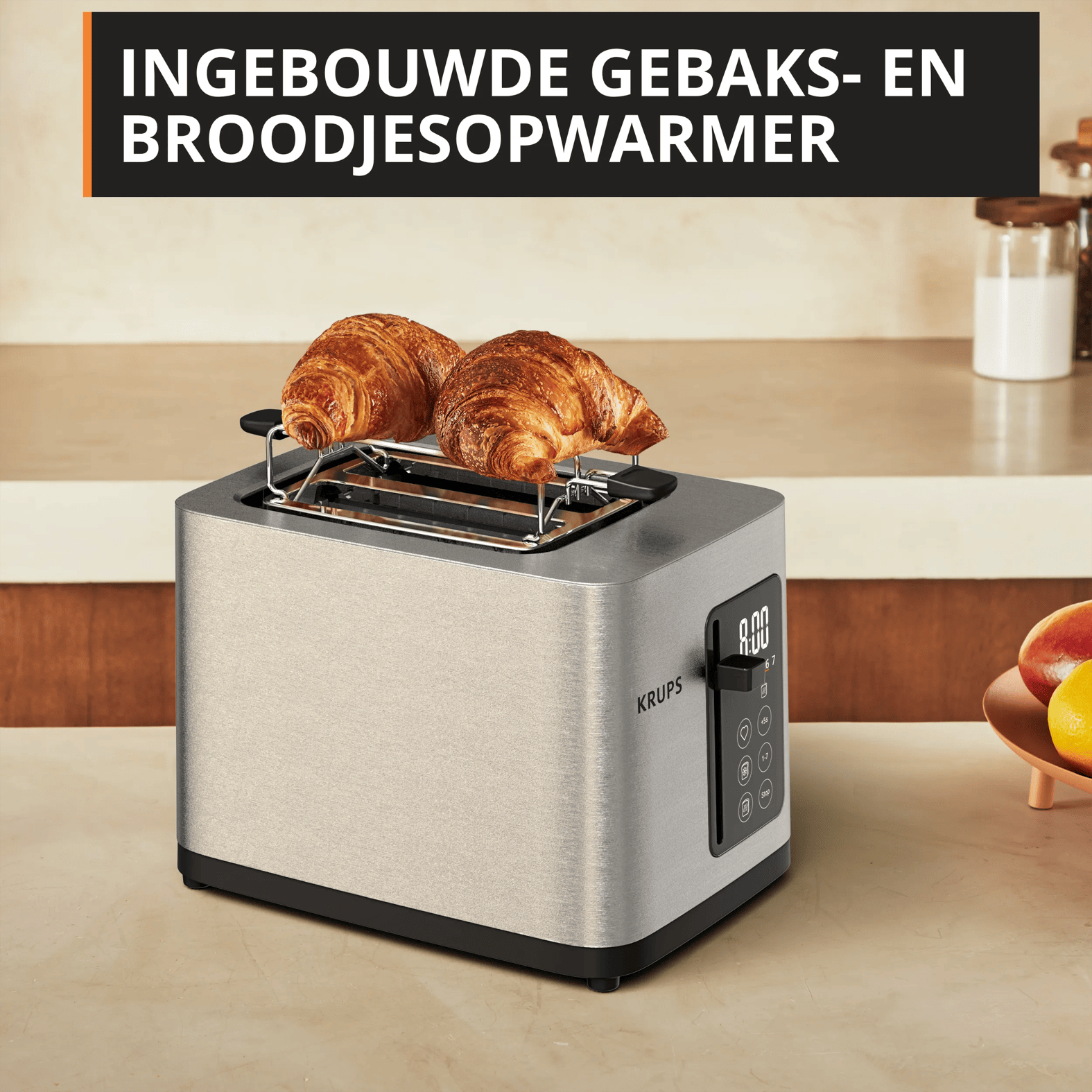 Broodrooster KRUPS KH651DE0 Selection / inox