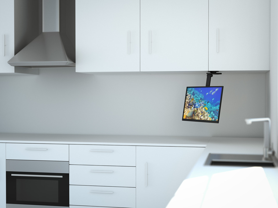 Multibrackets Muursteun Flip down (zwart) MB739826