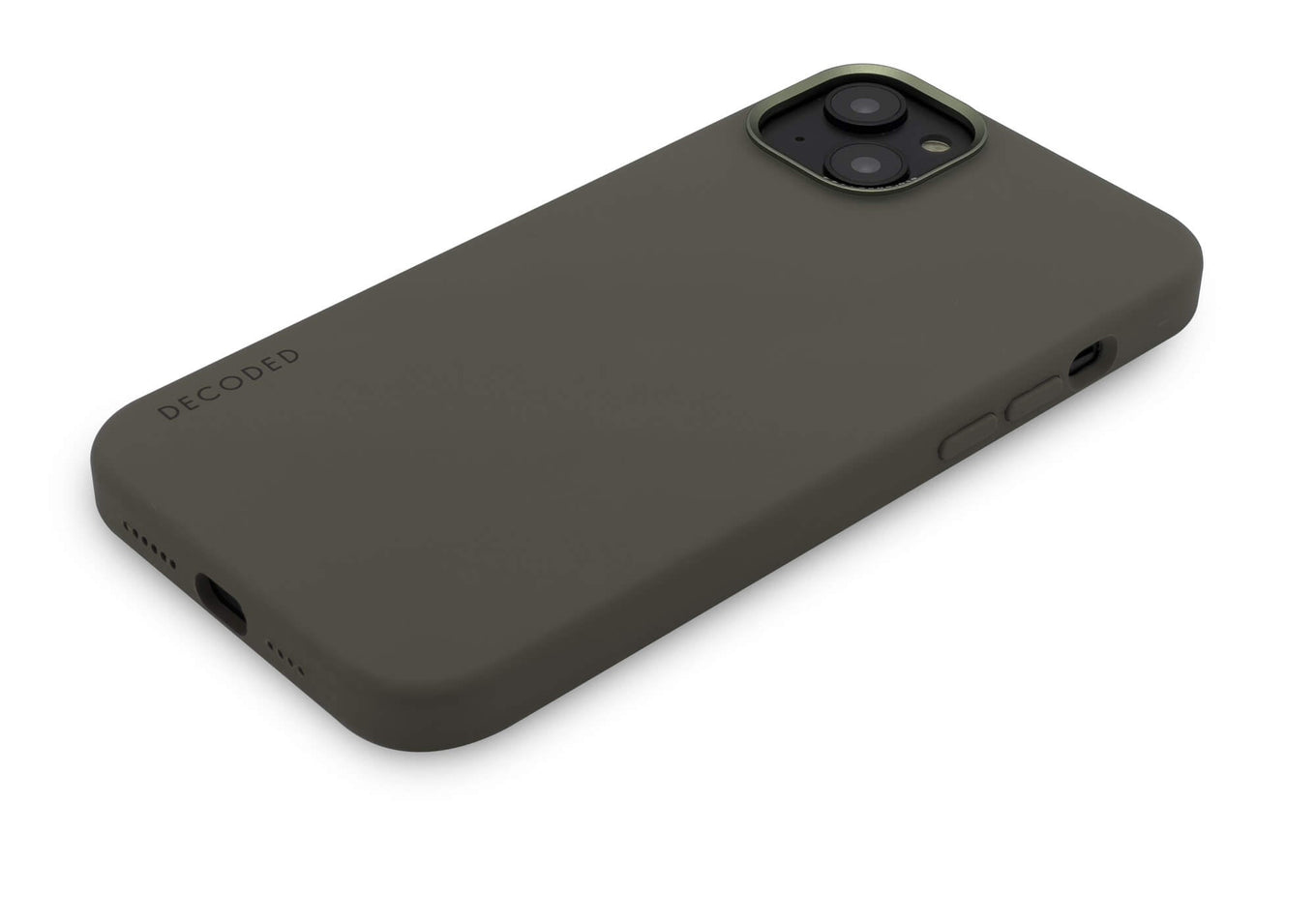 Tas DECODED Silicone Backcover iPhone 14 Plus Olive