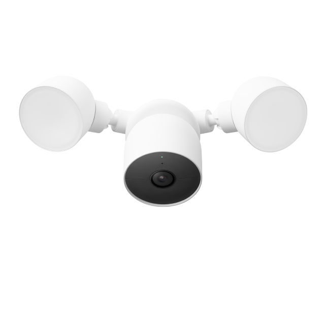 Google nest cam with floodlight