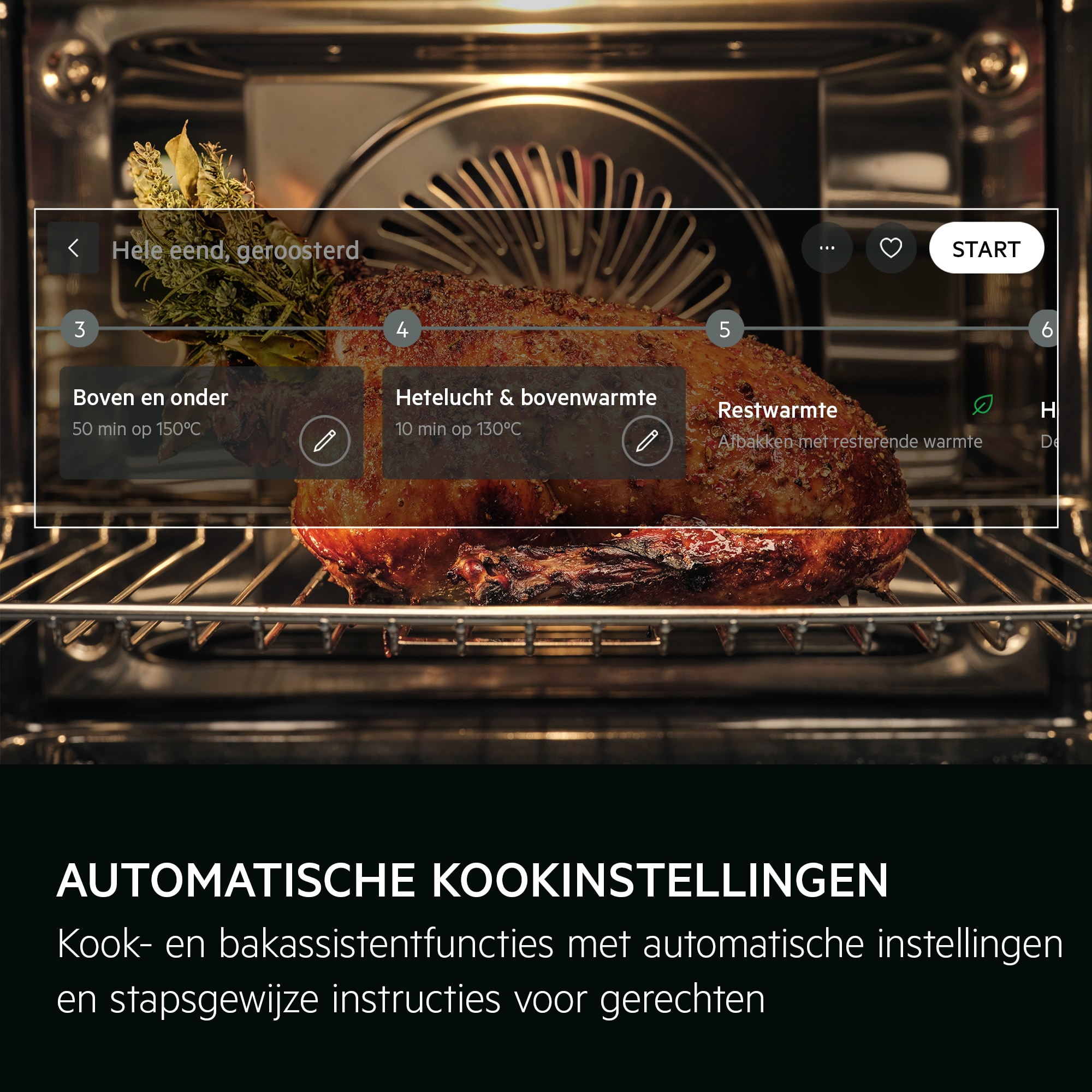 Combi-stoomoven AEG TP9SB831AT / A++ / mat zwart / 60cm / SteamPro