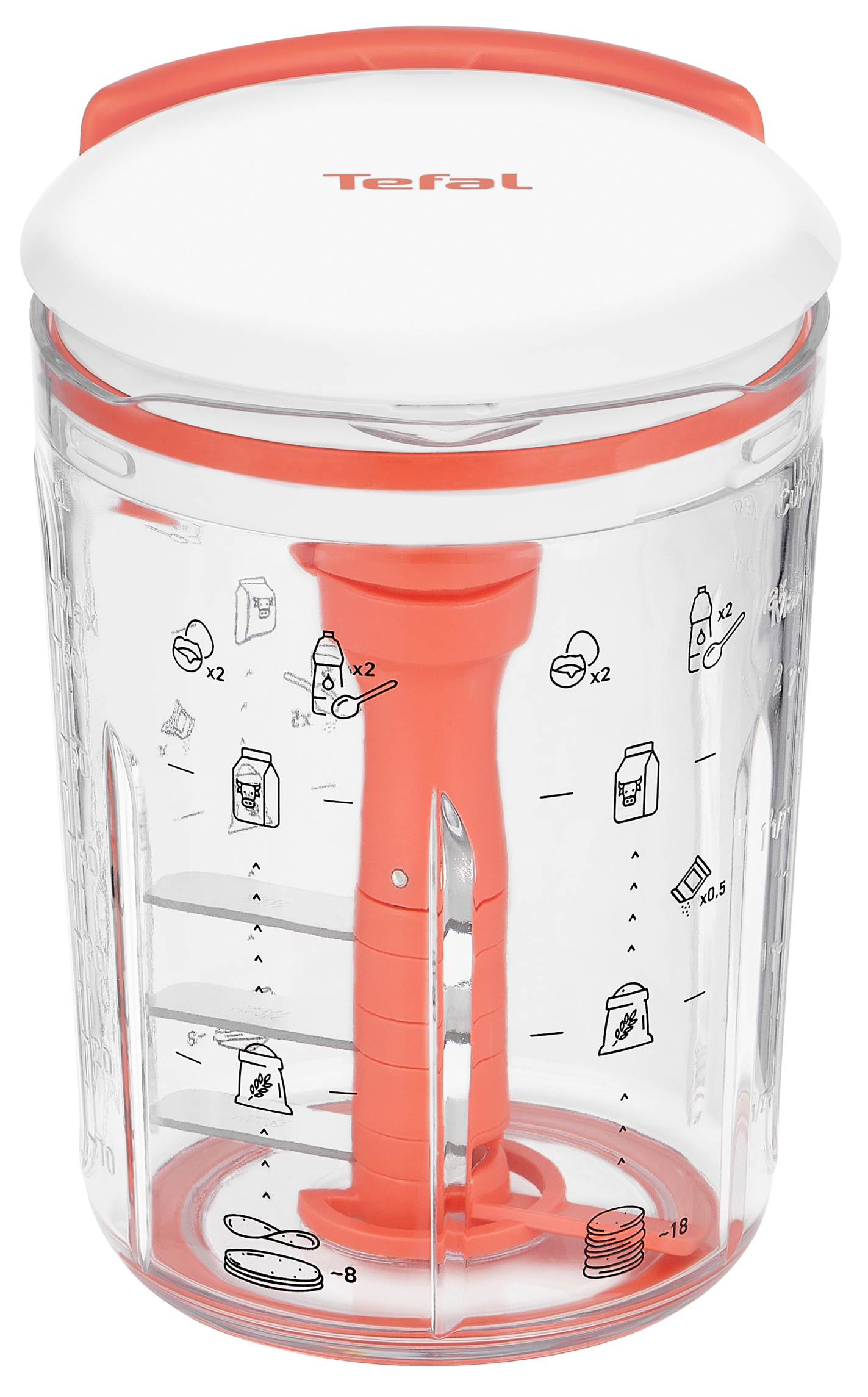 Pannenkoekenmixer TEFAL K1844404 Crêpes Express / 900ml