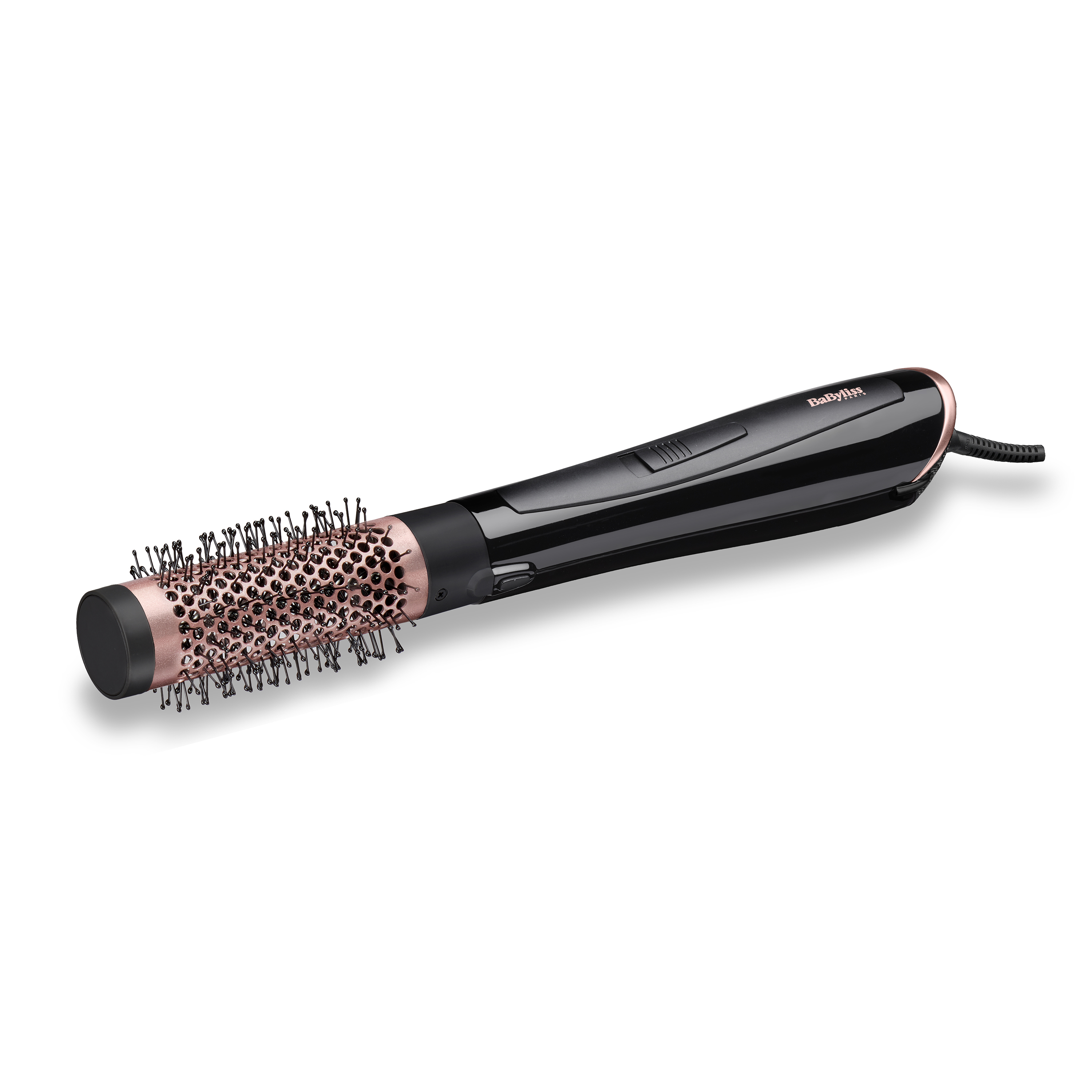 BaByliss Perfect Finish Heteluchtborstel Warm Zwart 1000 W 2,2 m