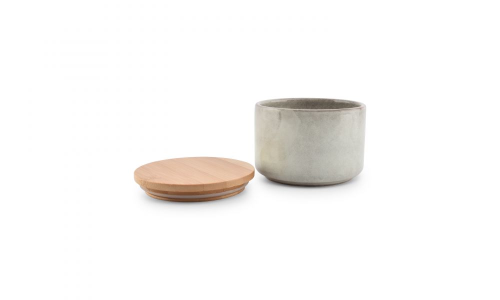 Voorraadpot S&P 804235 Bake 12,5x9cm grijs + deksel