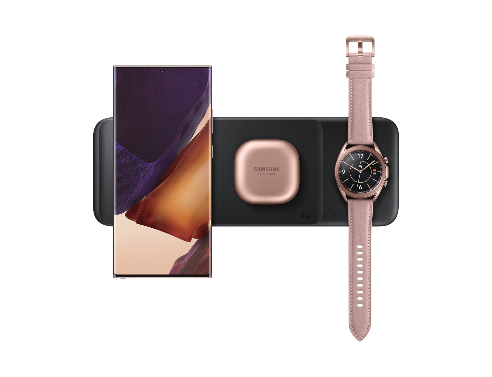 Samsung EP-P6300 Headset, Smartphone, Smartwatch Zwart USB Draadloos opladen Snel opladen Binnen