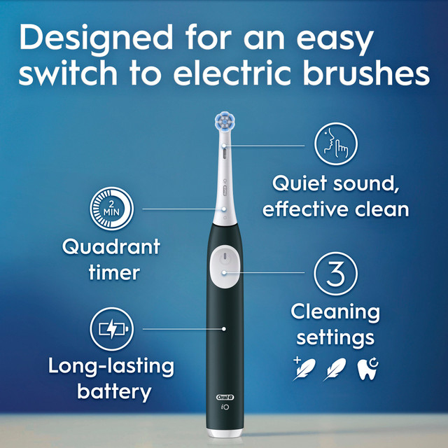 Elektrische tandenborstel ORAL-B 133557 iO Series 2 / Forest Green - met etui