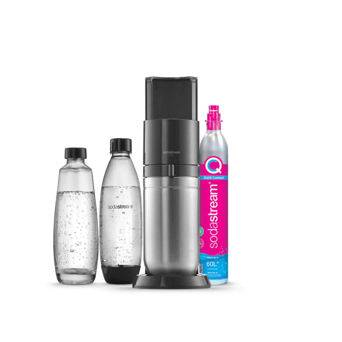 Frisdrankmaker SODASTREAM 1016814310 Duo Black Megapack