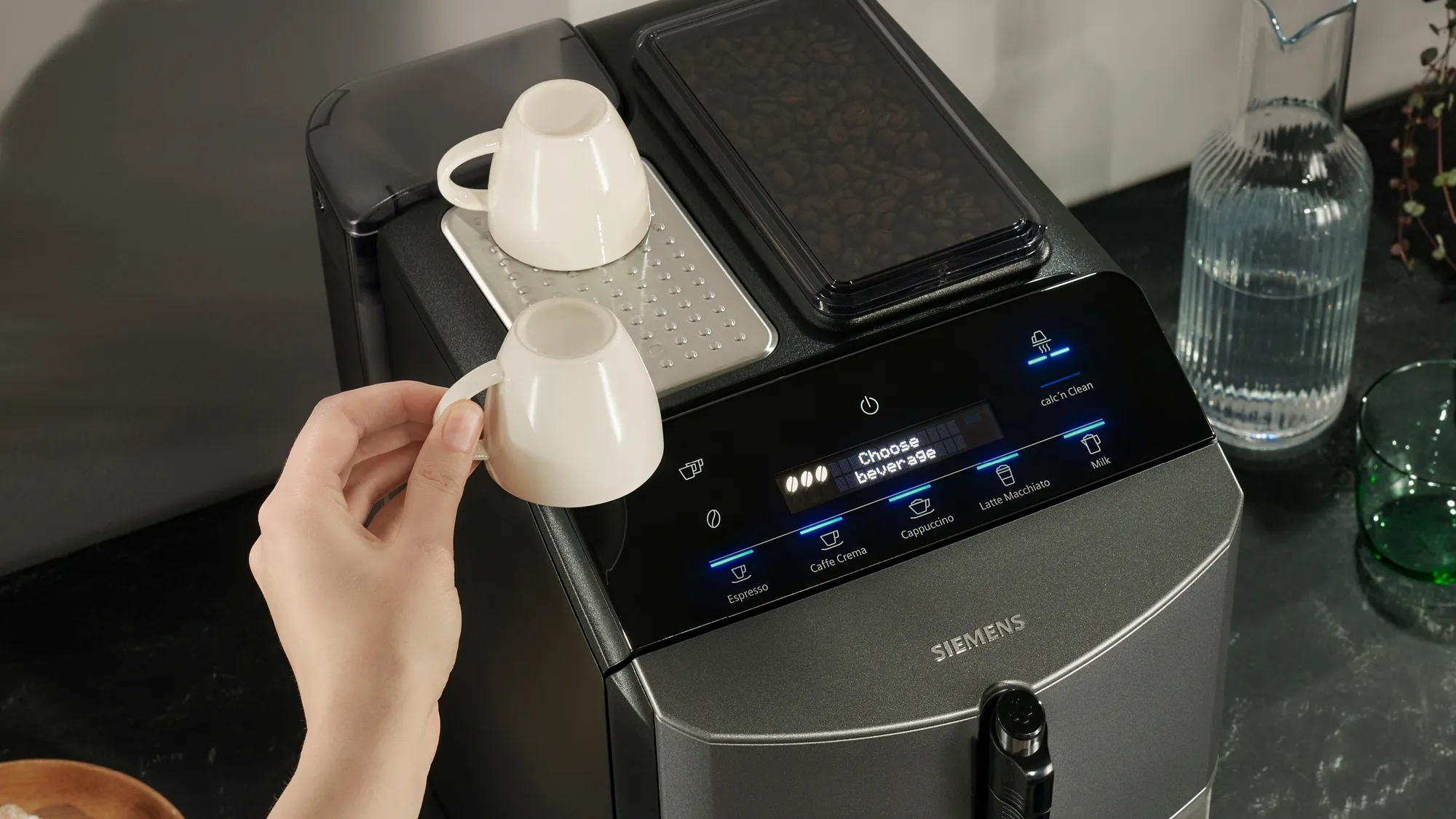 Siemens Cafetière à dosettes TF305E04