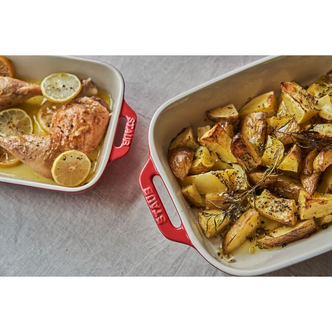 Ovenschaal STAUB 40511-148-0 34x24cm / kers