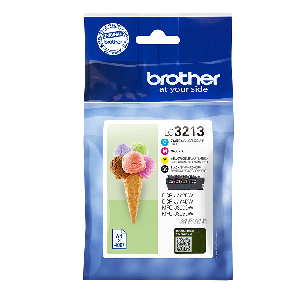 Inktpatroon BROTHER LC-3213VAL Value Blister CMYK